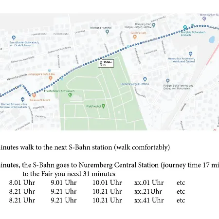 Bezauberndes Studio Nurnberg Fair Guest house